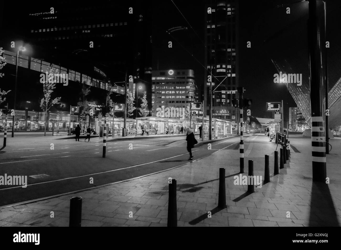 Architecure Rotterdam Stockfoto