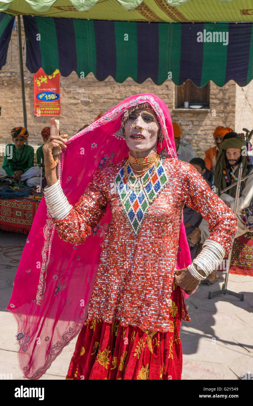 Cross Dresser Islamabad Pakistan Stockfoto