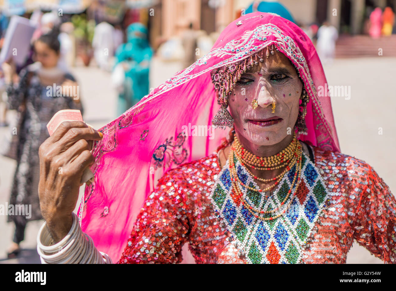Cross Dresser Islamabad Pakistan Stockfoto