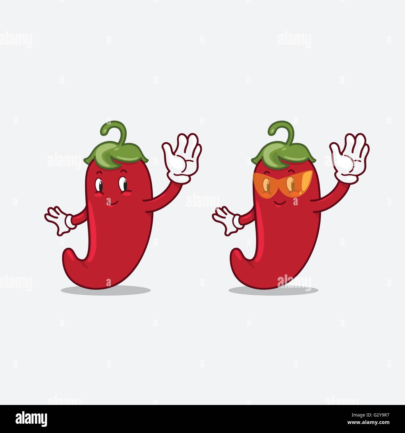 Kühl-Maskottchen Stock Vektor