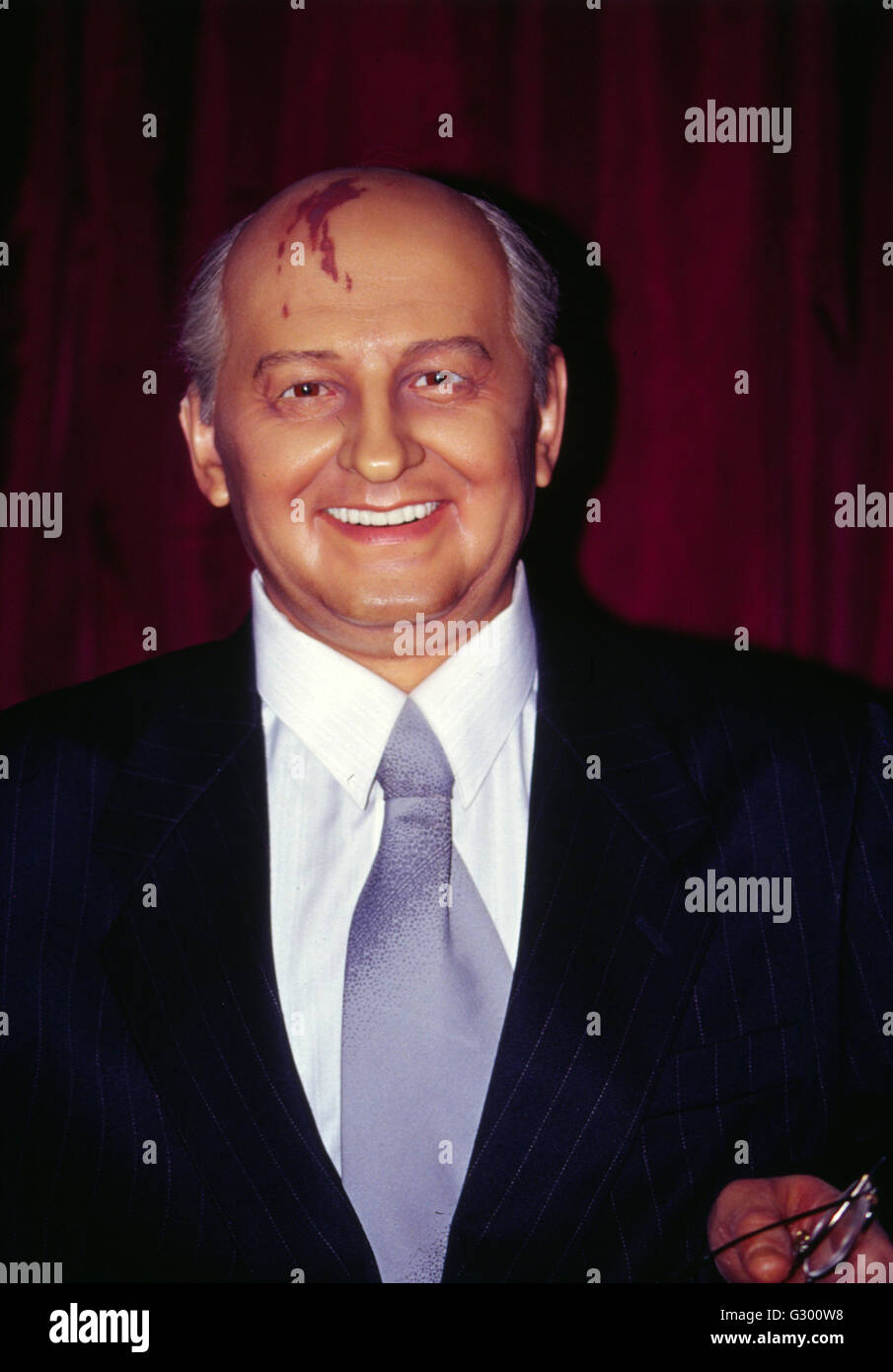 Wachsfigurenkabinett Russland Michail Gorbatschow Michail Gorbatschow Decretary allgemeine Kpdsu Sowjetunion Stockfoto