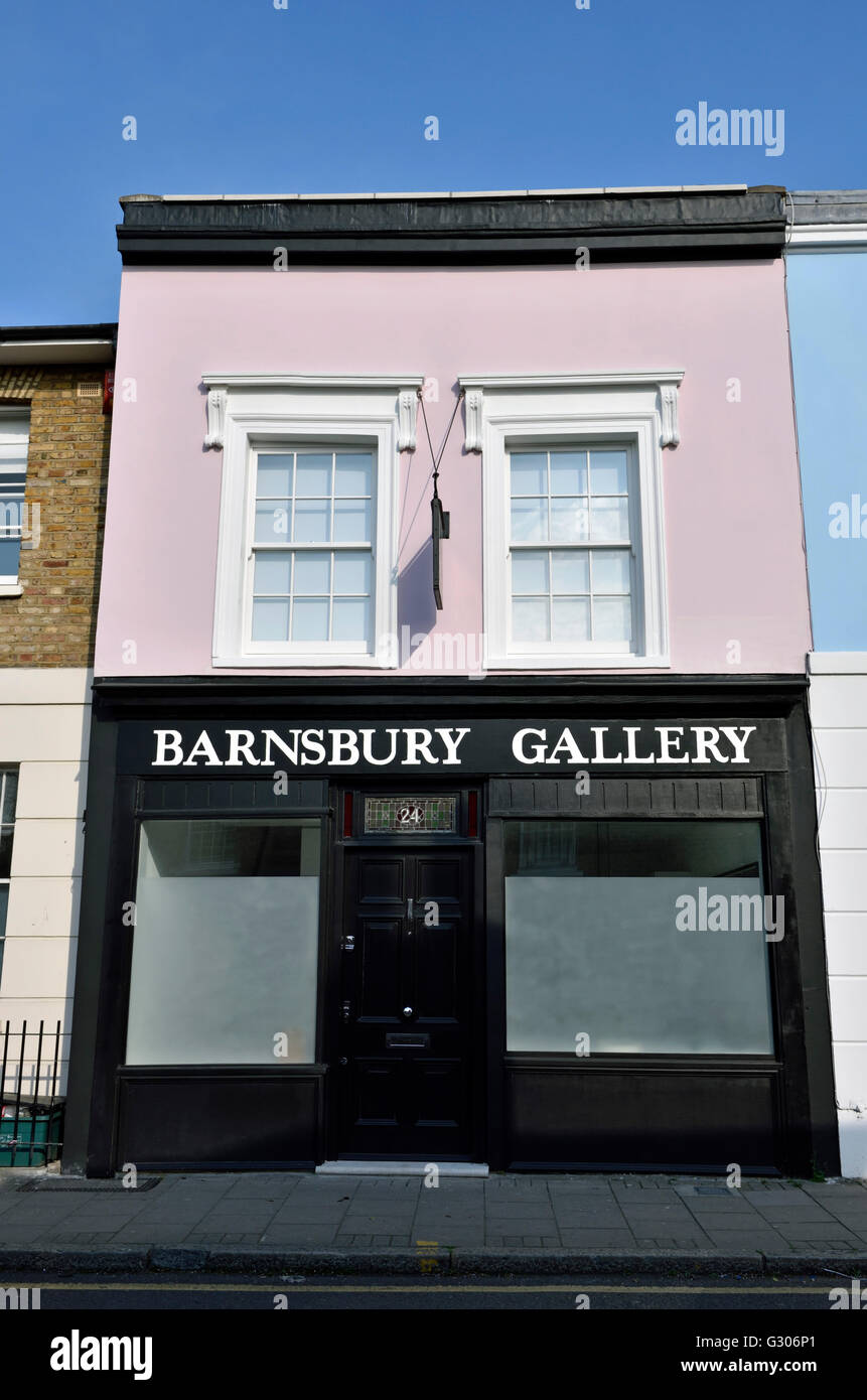 Barnsbury Gallery, London Borough of Islington England Großbritannien UK Stockfoto