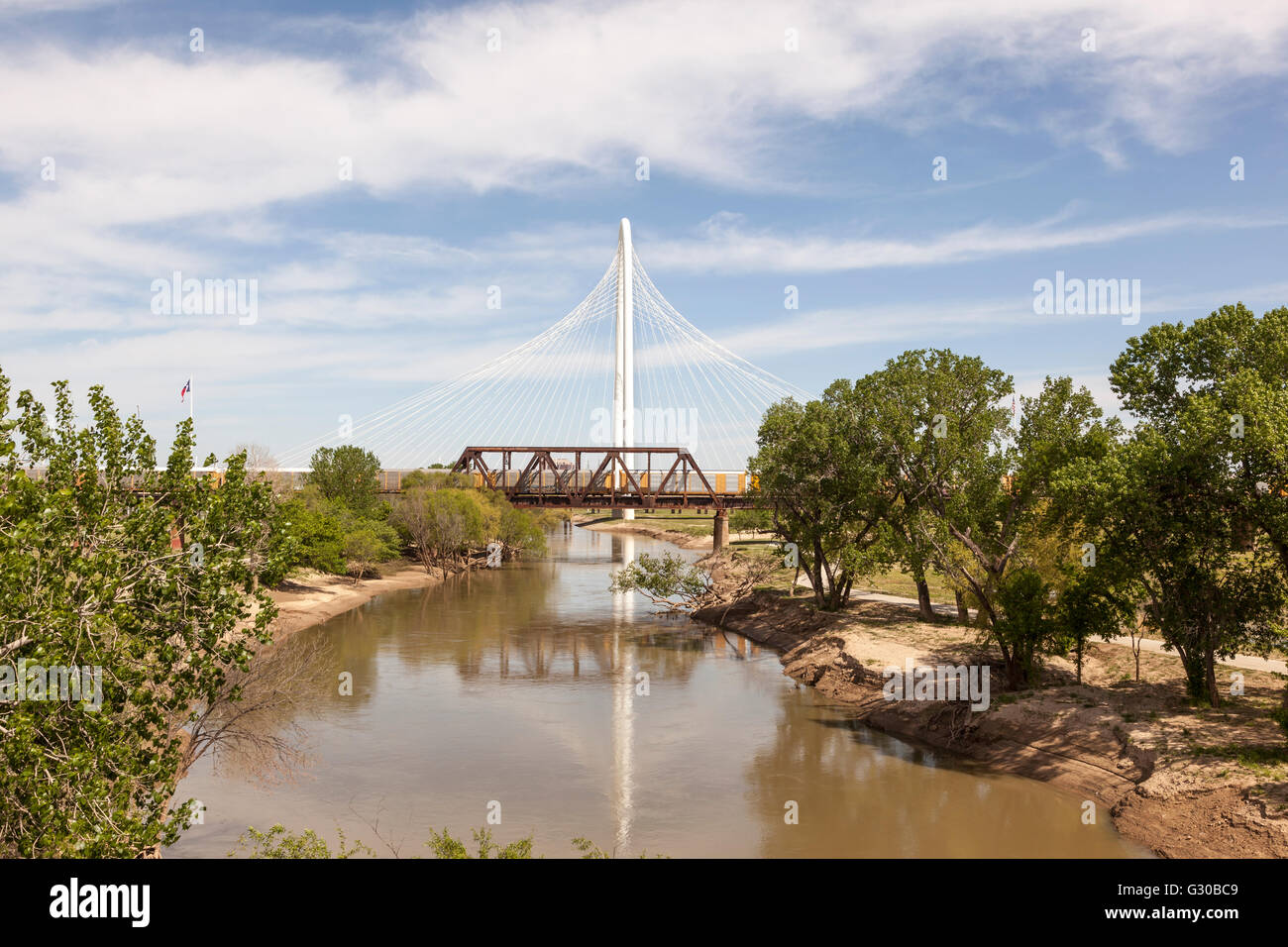 Die Margaretenbrücke Jagd in Dallas, Texas Stockfoto