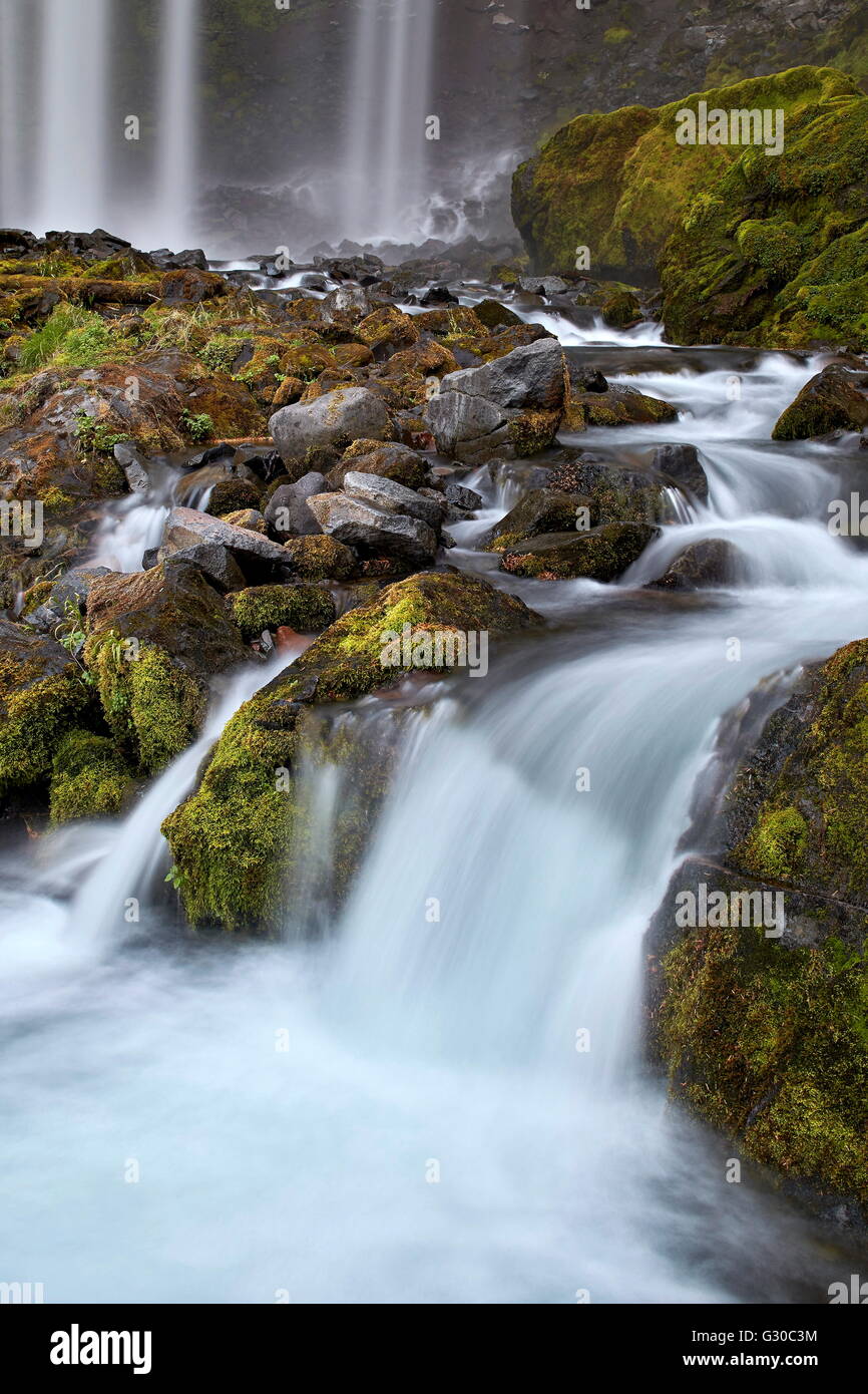 Tamanawas Falls, Mount Hood National Forest, Oregon, Vereinigte Staaten von Amerika, Nordamerika Stockfoto