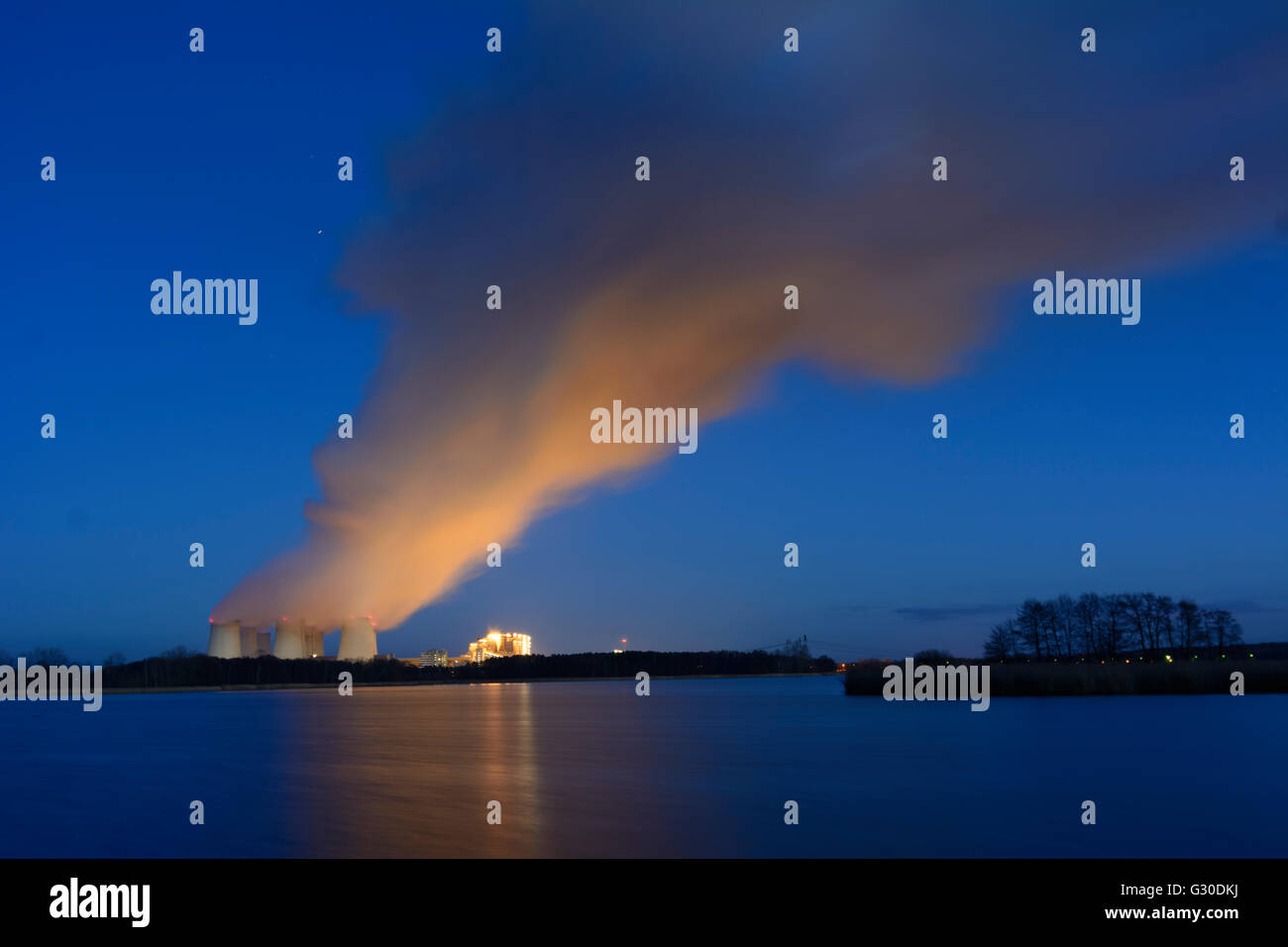 Kraftwerk Janschwalde Stockfotos und bilder Kaufen Alamy