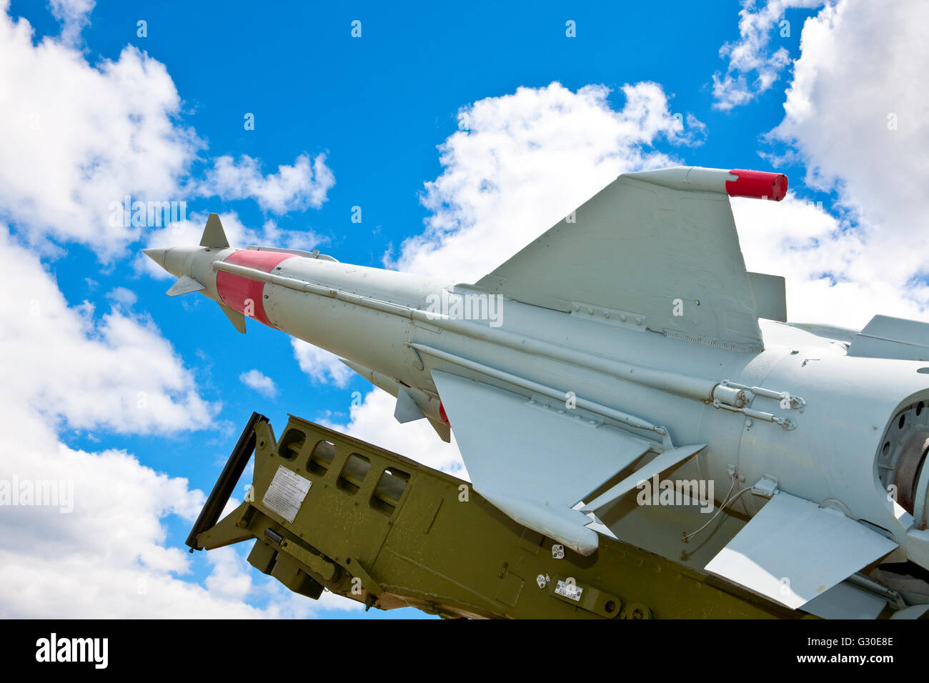 Rocket System pvo vom Union Sowjetischen Stockfoto
