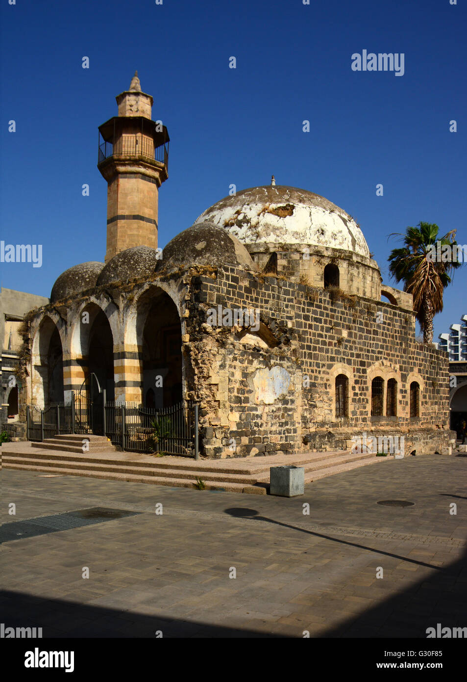 Israel, Tiberias, Zidani Moschee, auch bekannt als al-Omari Stockfoto