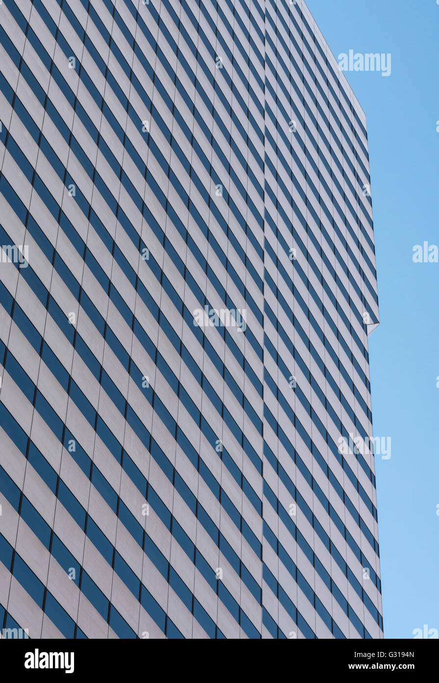 Detail der Fassade des Shinjuku ich-Land Tower, Tokyo, Japan Stockfoto