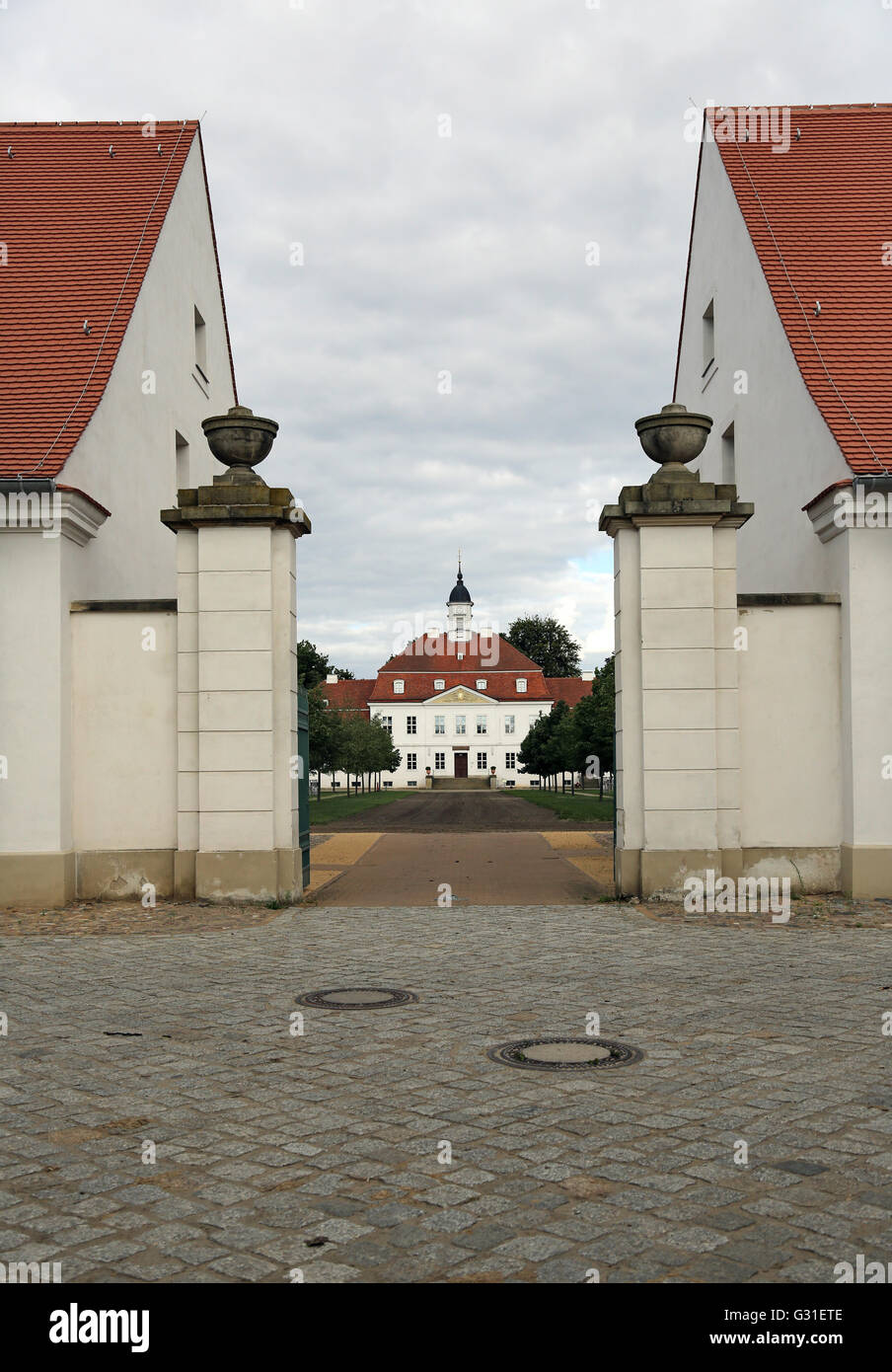 Neustadt (Dosse), Deutschland, Haus Stallmeister des wichtigsten Brandenburg und Landgestuets Stockfoto