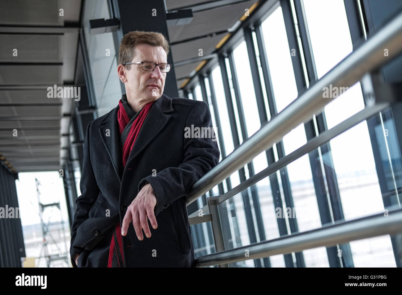 Schönefeld, Deutschland, Karsten Muehlenfeld, BER Chef Stockfoto