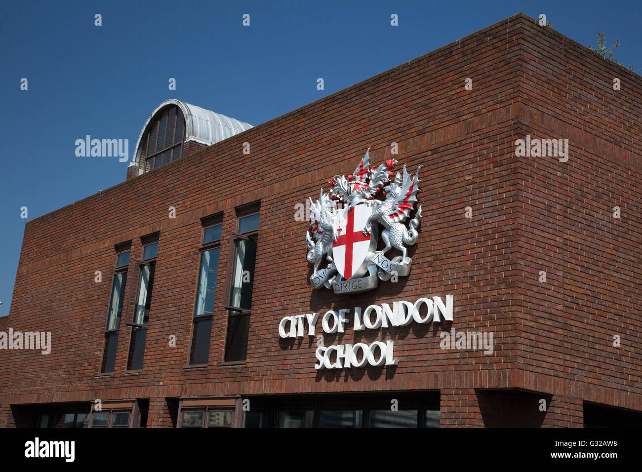 City of London School in London Stockfoto