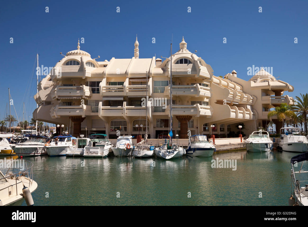 Puerto Deportivo Marina, Benalmadena, Malaga Provinz, Costa Del Sol, Andalusien, Spanien, Europa, PublicGround Stockfoto