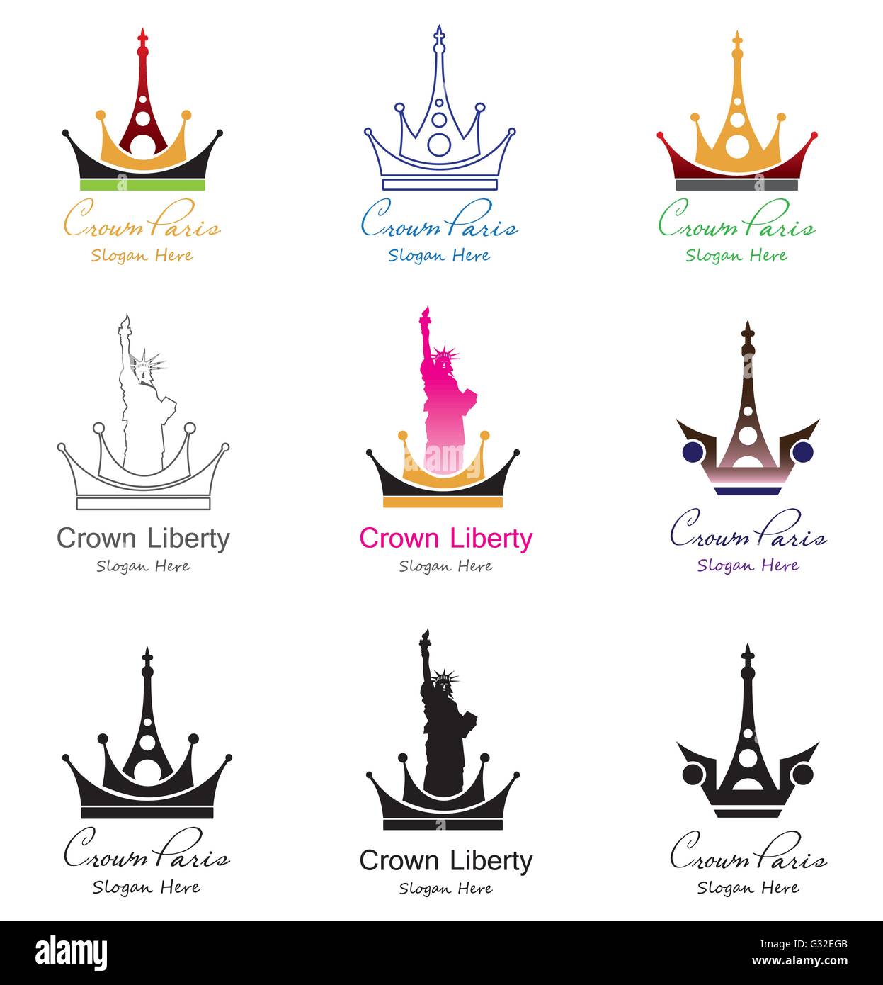 Bier Vintage Label Abzeichen Logo Stock Vektor