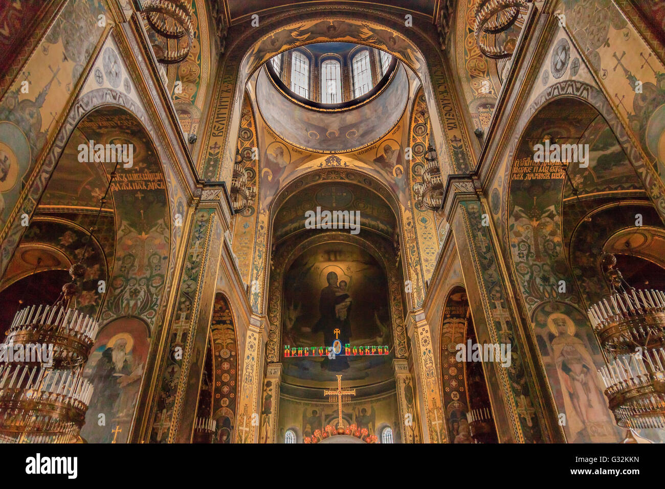 Basilika St. Volodymyr Kathedrale Kiew Ukraine Stockfoto