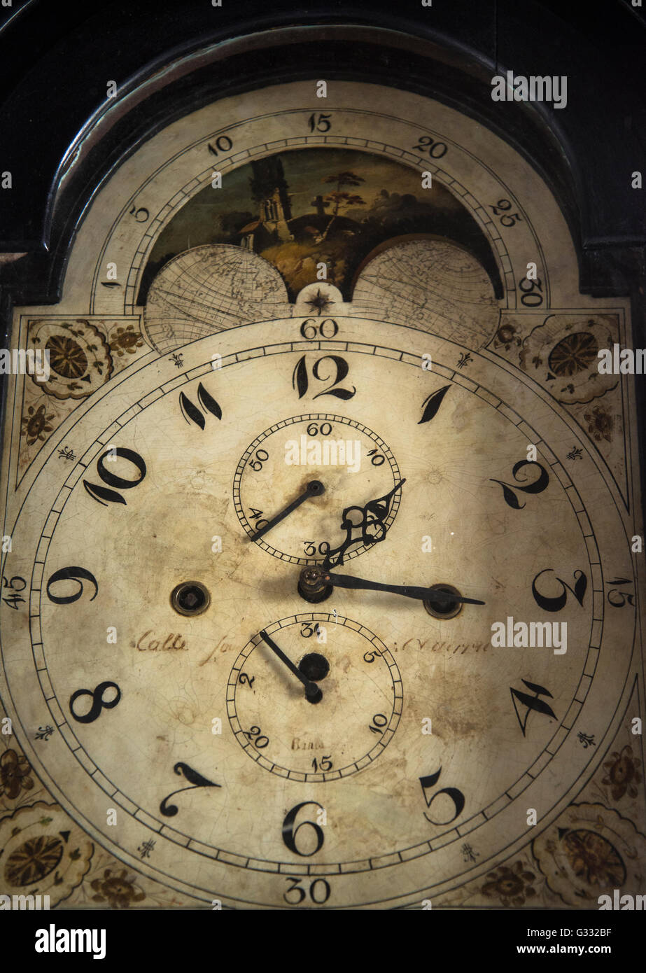 Alte Uhr Stockfoto