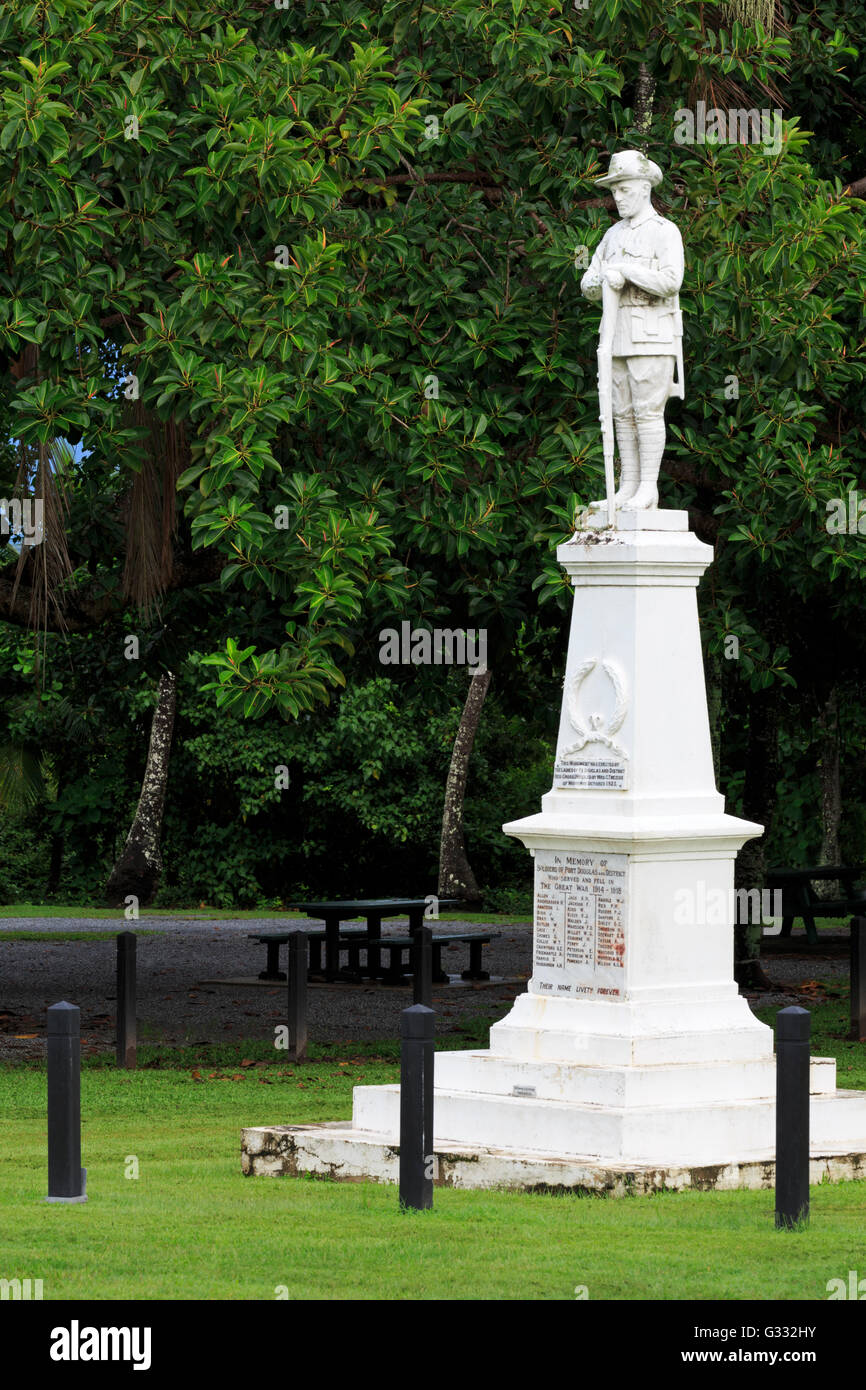 ANZAC Park, Port Douglas, Queensland, Australien Stockfoto