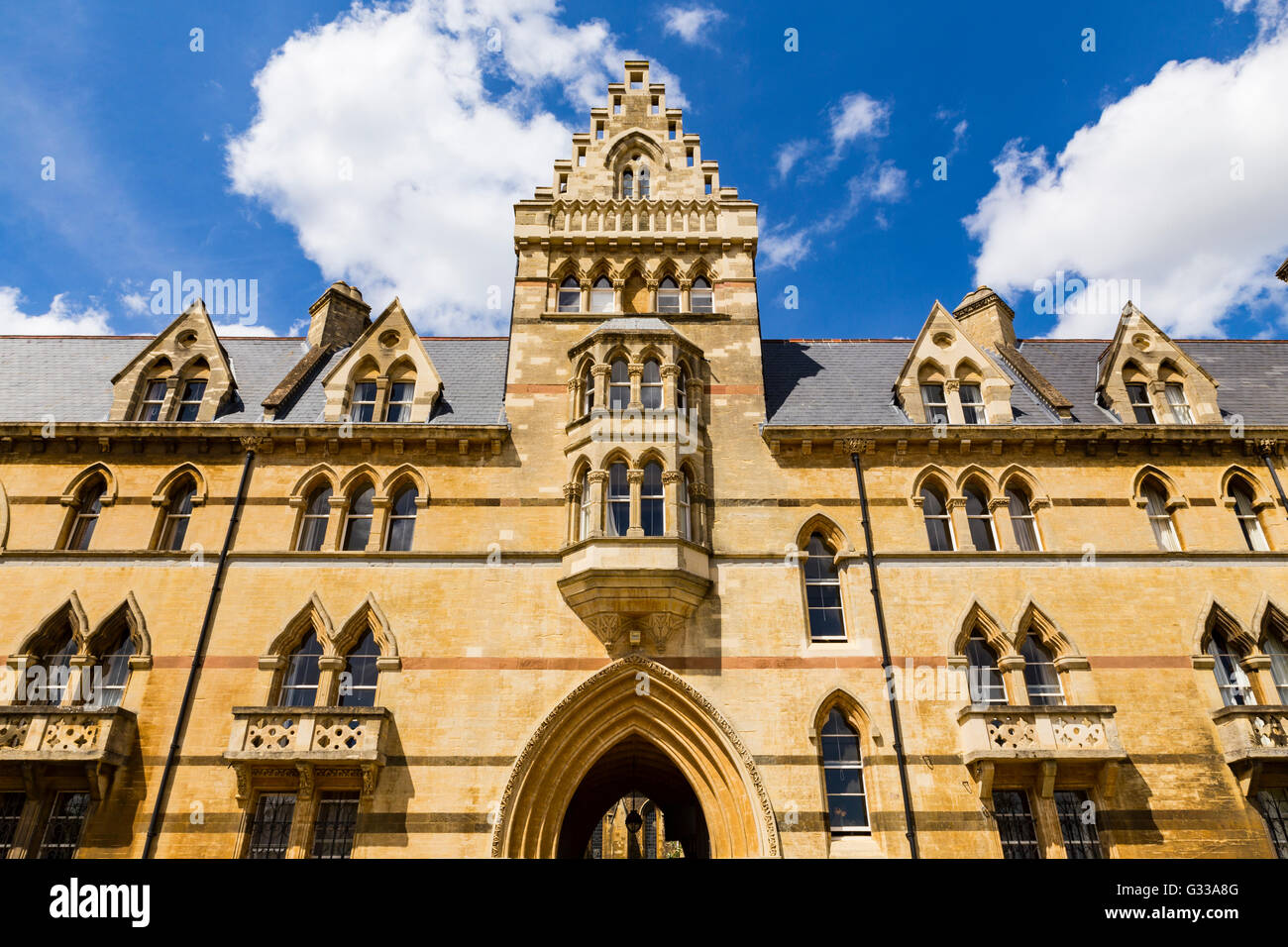 Die Wiese Gebäude, Christ Church College, Oxford, Oxfordshire, England, Vereinigtes Königreich Stockfoto