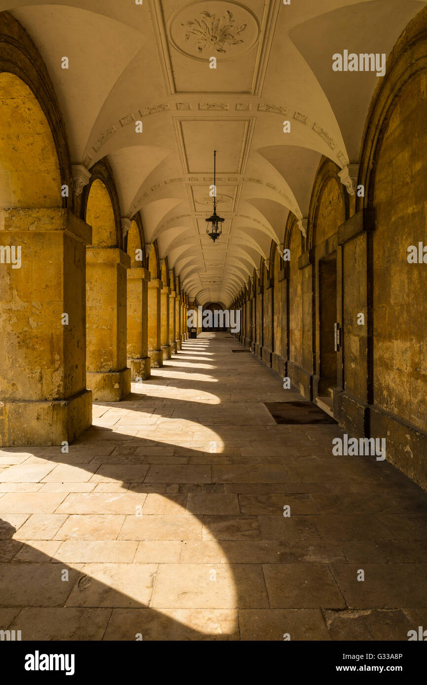 Bögen der Neubau, Magdalen College, Oxford, Oxfordshire, England, Vereinigtes Königreich Stockfoto