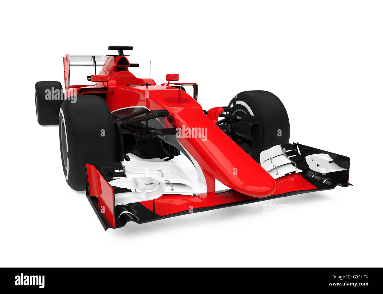 Formel 1-Rennwagen Stockfoto