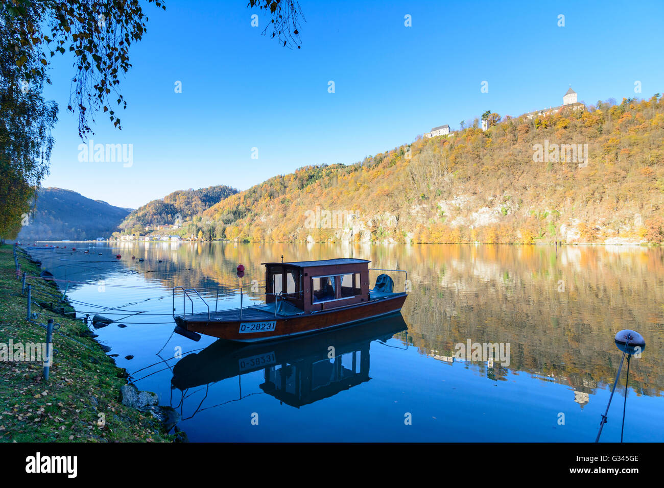 Schloss Neuhaus an der Donau, Österreich, Oberösterreich, Oberösterreich, St. Martin Im Mühlkreis Stockfoto