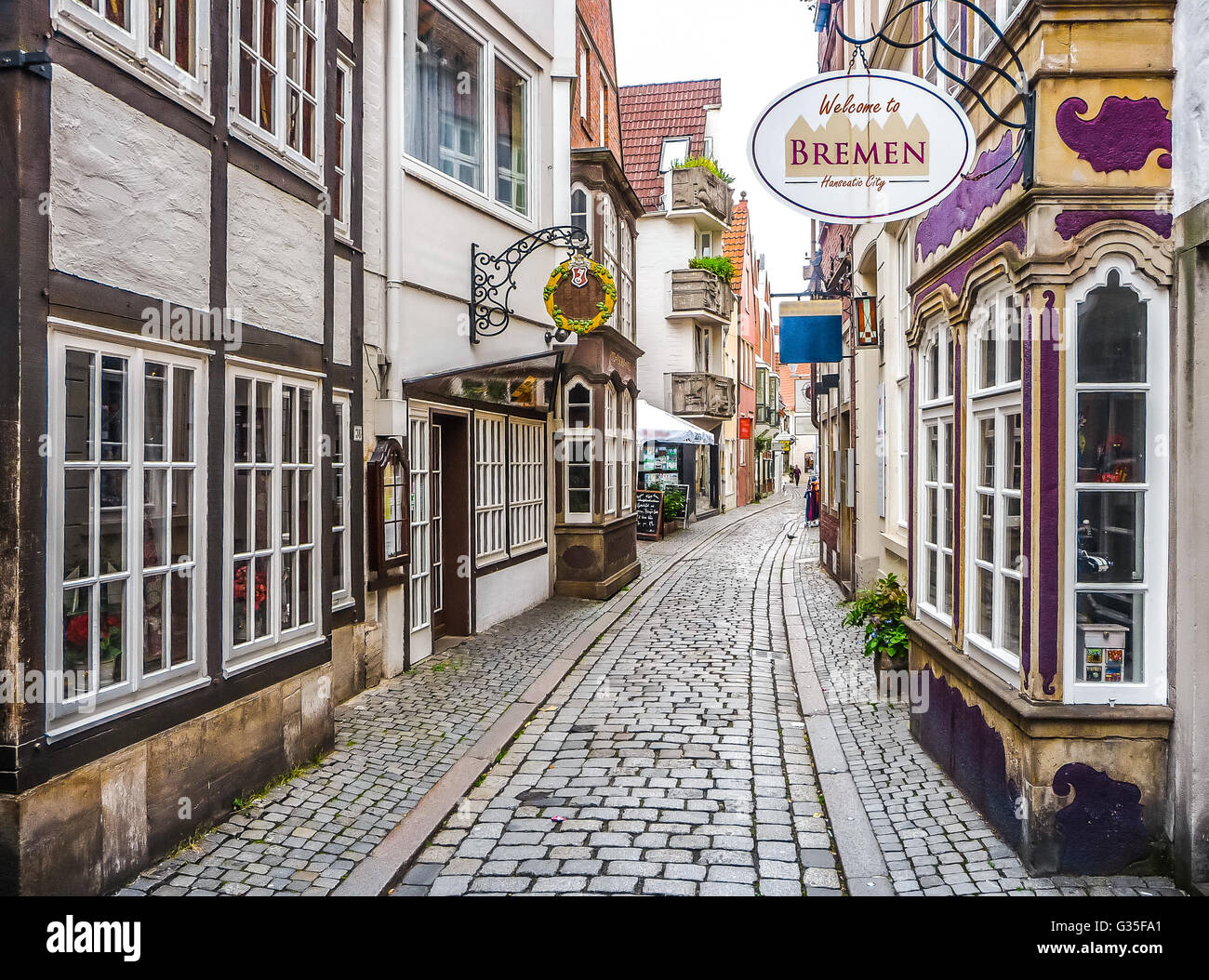 bunte-h-user-im-historischen-schnoorviertel-in-bremen-deutschland