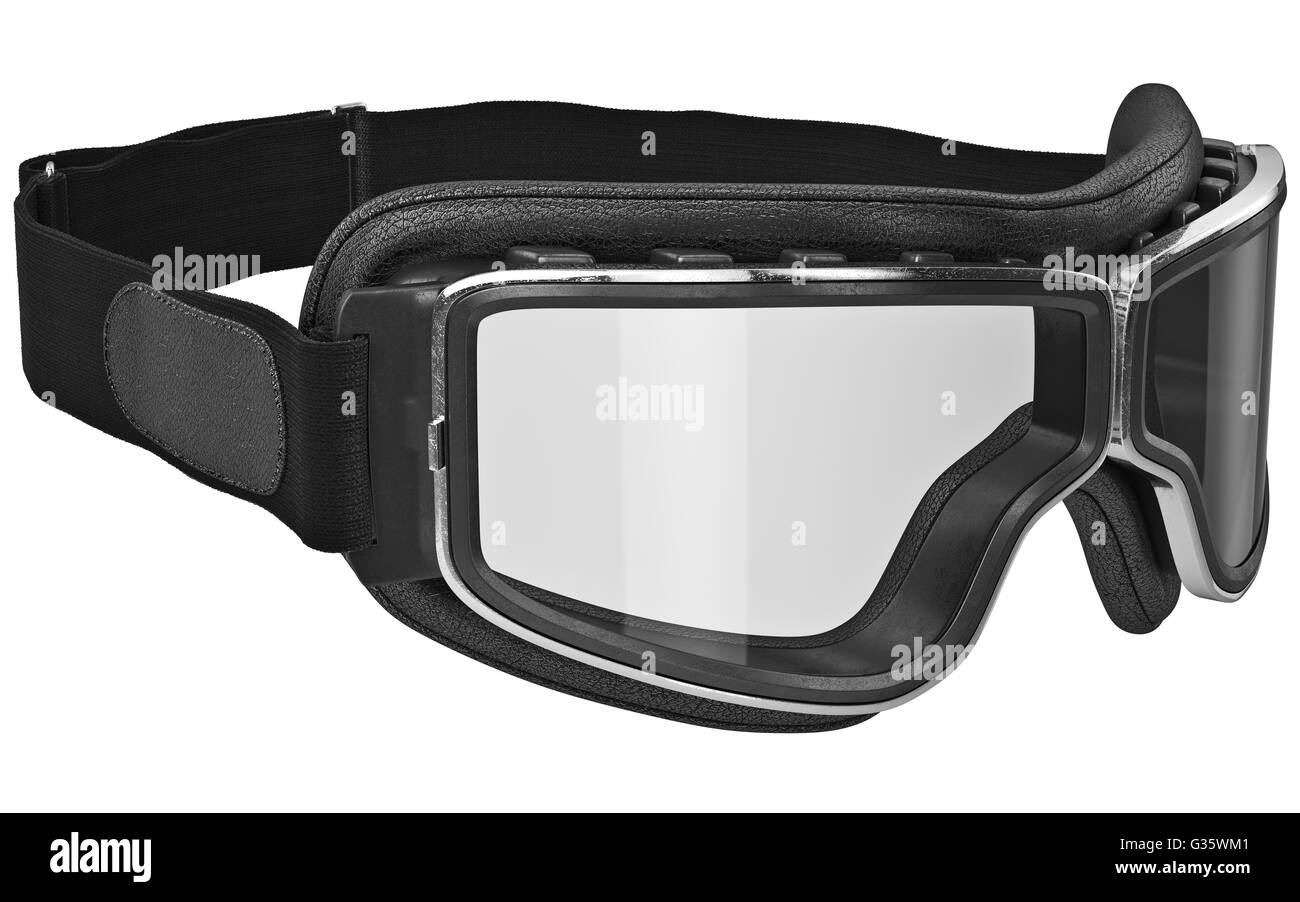 Retro-Leder Brille Stockfoto