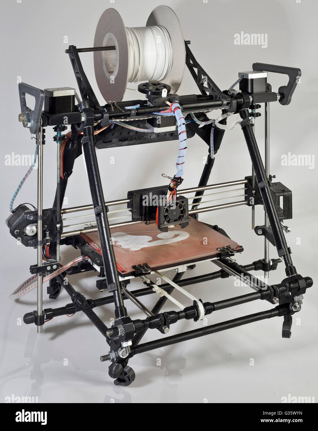 Open Source 3d Drucker-Prototyp-Modell Stockfoto