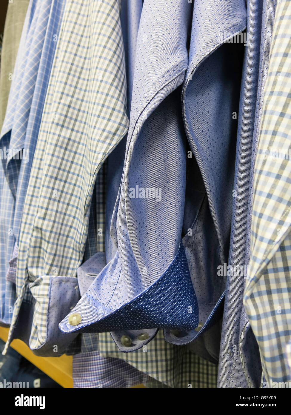 Jos. A. Bank Menswear Store Interieur, 366 Madison Avenue, New York, USA Stockfoto