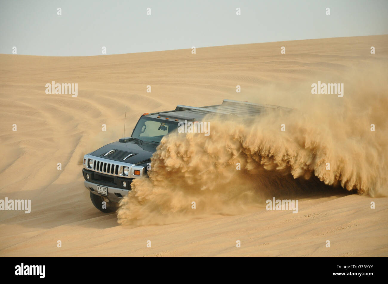 Dubai 4 x 4 Stockfoto
