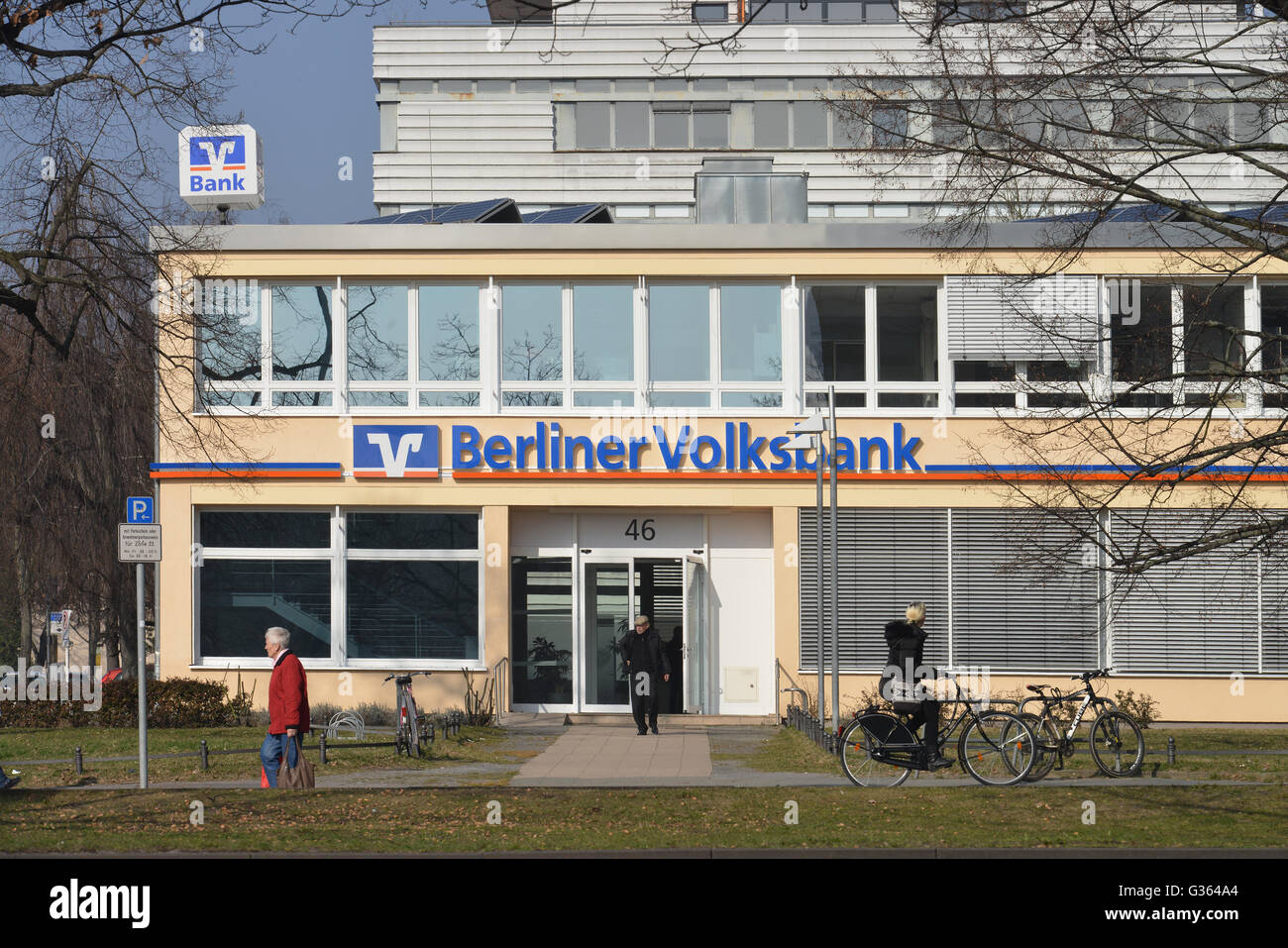 Berliner Volksbank, Schloßstraße, Steglitz, Berlin, Deutschland Stockfoto
