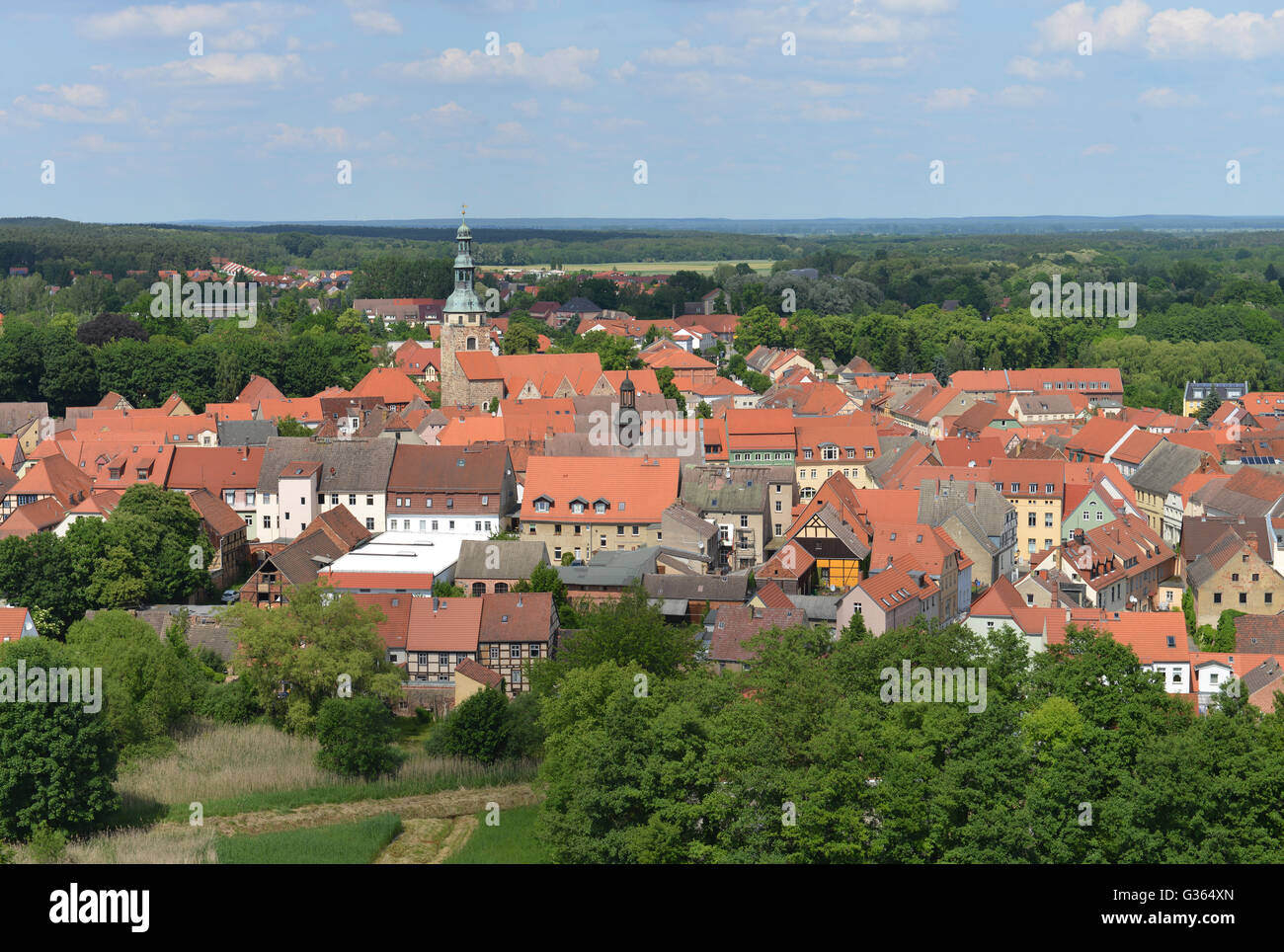 Bad Belzig, Brandenburg, Deutschland Stockfoto