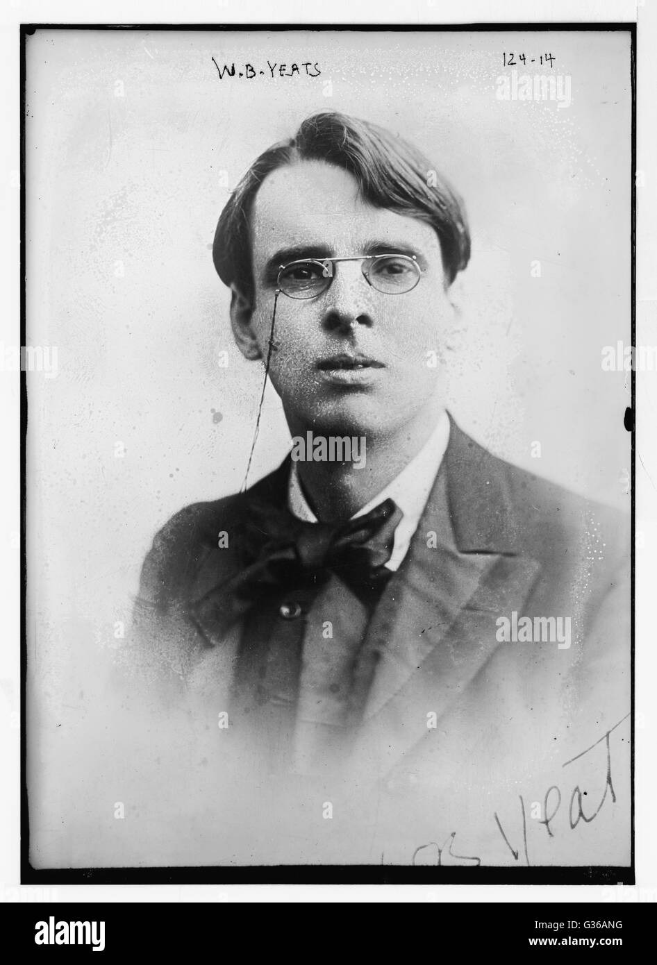 William Butler Yeats (1865-1939) war ein irischer Dichter und Sieger von Nobelpreis für Literatur im Jahr 1923. Stockfoto