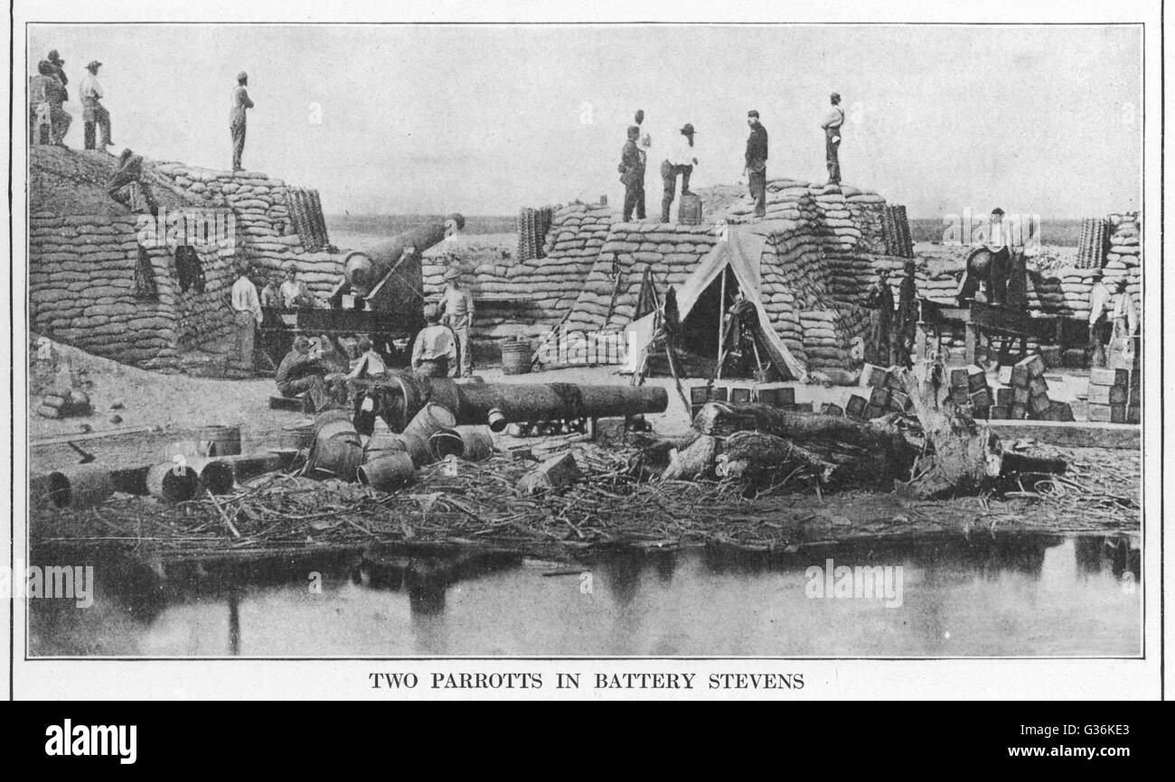 Amerikanischer Bürgerkrieg Stockfoto