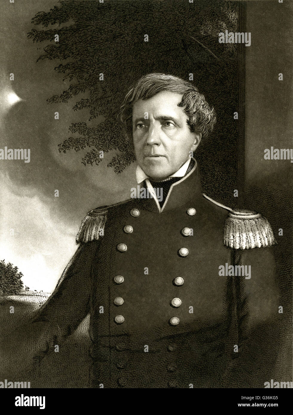 Stephen Watt Kearny (1794-1848), US-amerikanischer Militär Stockfoto