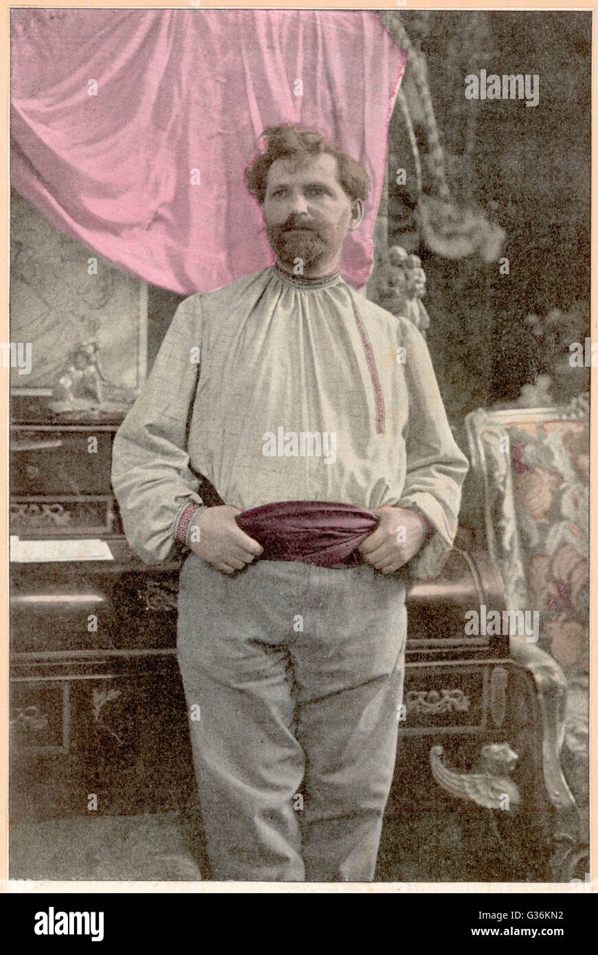 Tschechoslowakische Künstler Alfons Mucha (1860-1939) Stockfoto