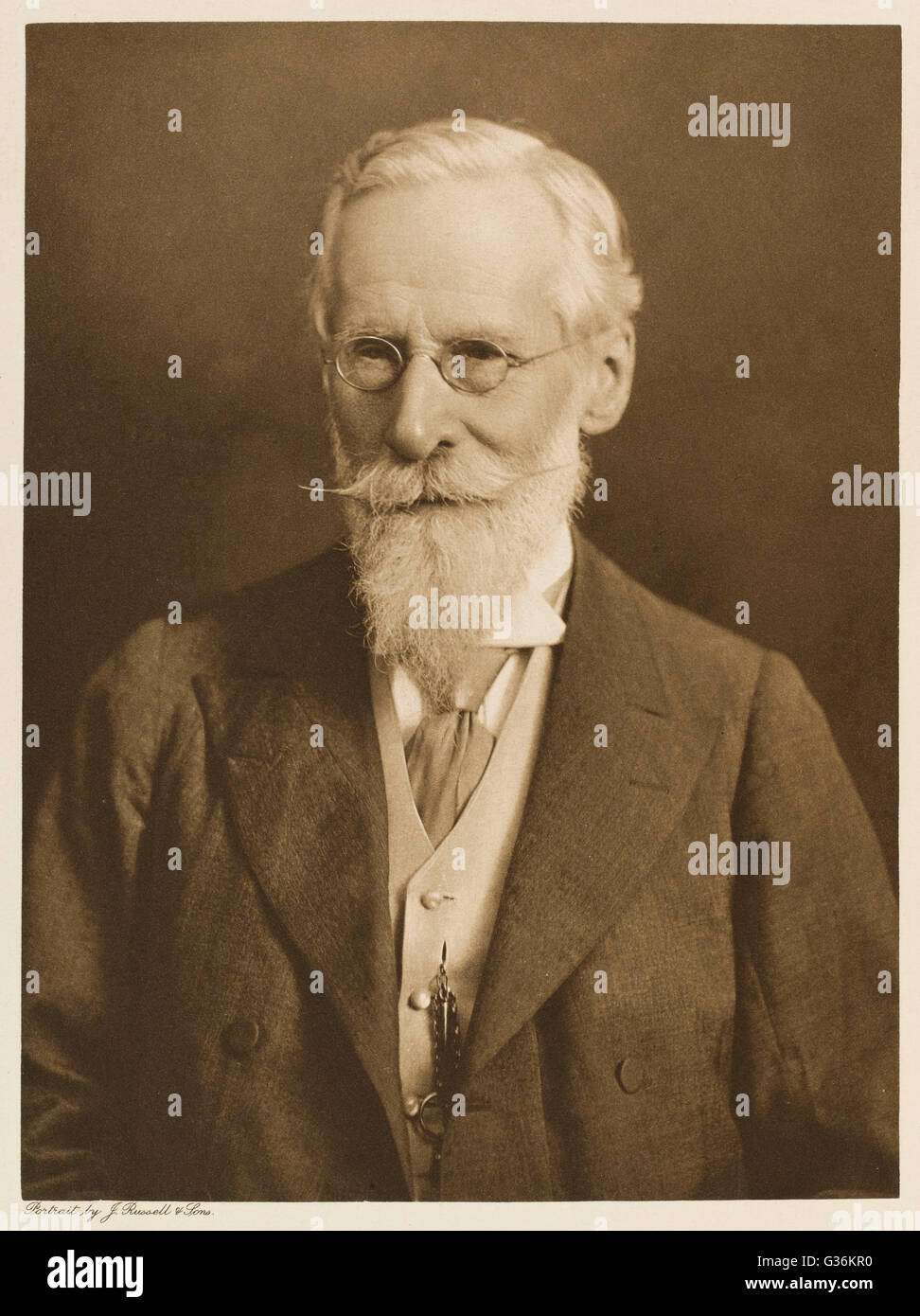 Sir William Crookes (1832-1919) Wissenschaftler, Forscher des paranormalen Stockfoto
