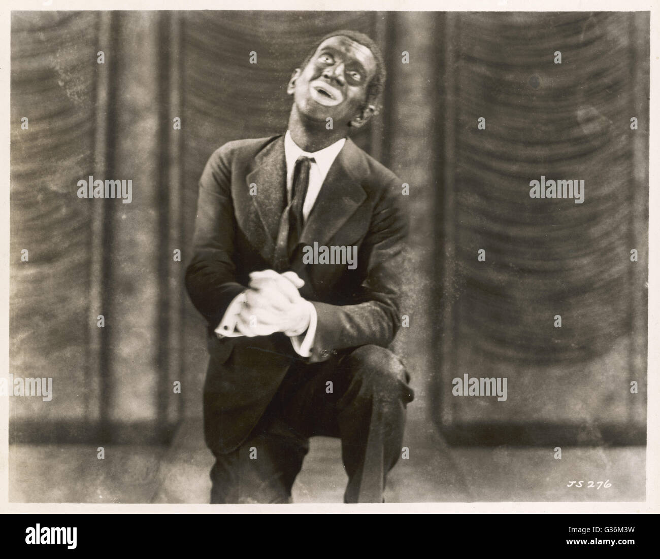 Al Jolson in der Jazz-Sängerin-Datum: 1927 Stockfoto