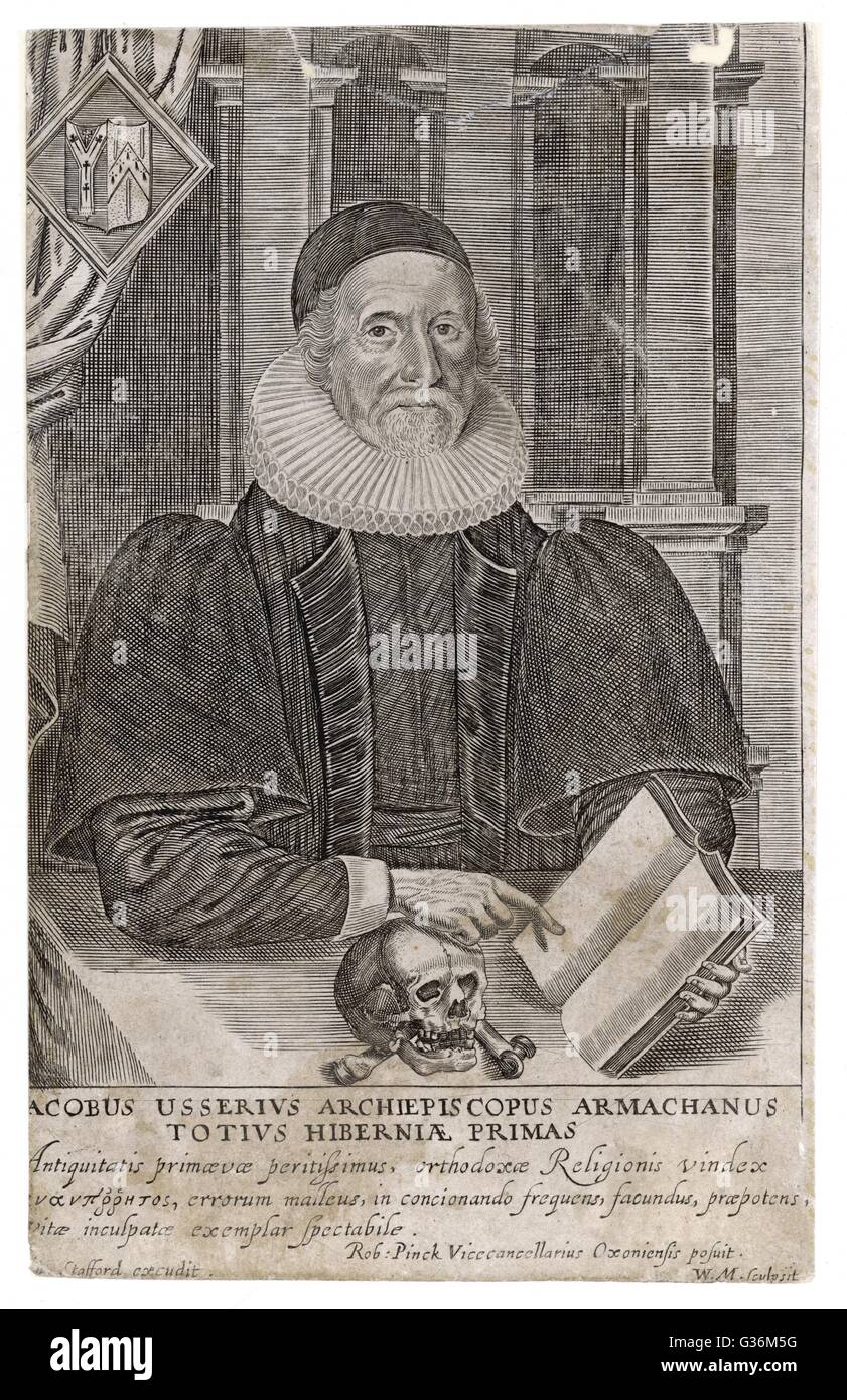 James Ussher, Erzbischof von Armagh (1581-1656) Stockfoto