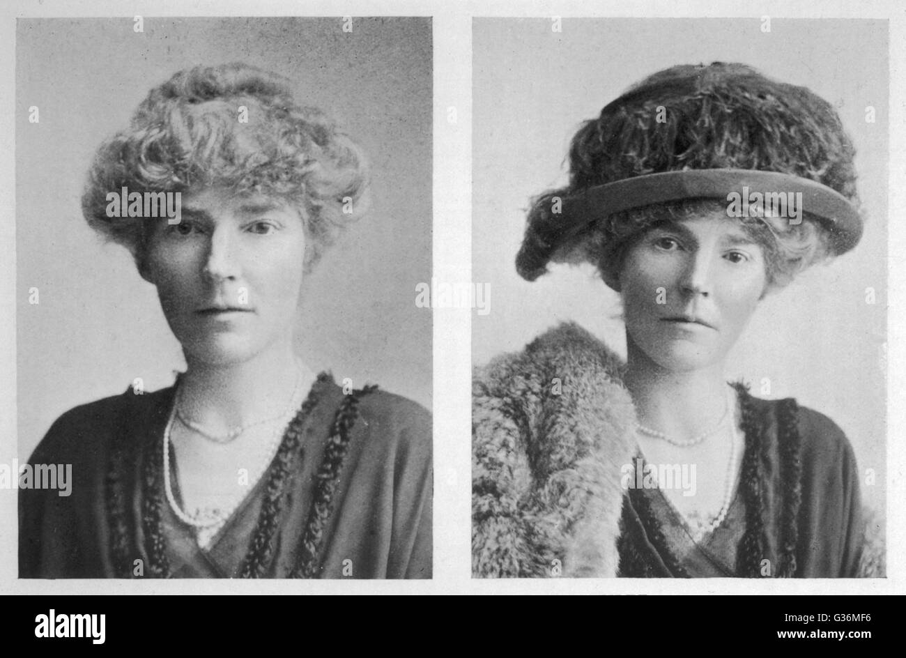 Englischer Reisender Gertrude M L Bell (1868-1926), Archäologe und Regierungsbeamter Stockfoto