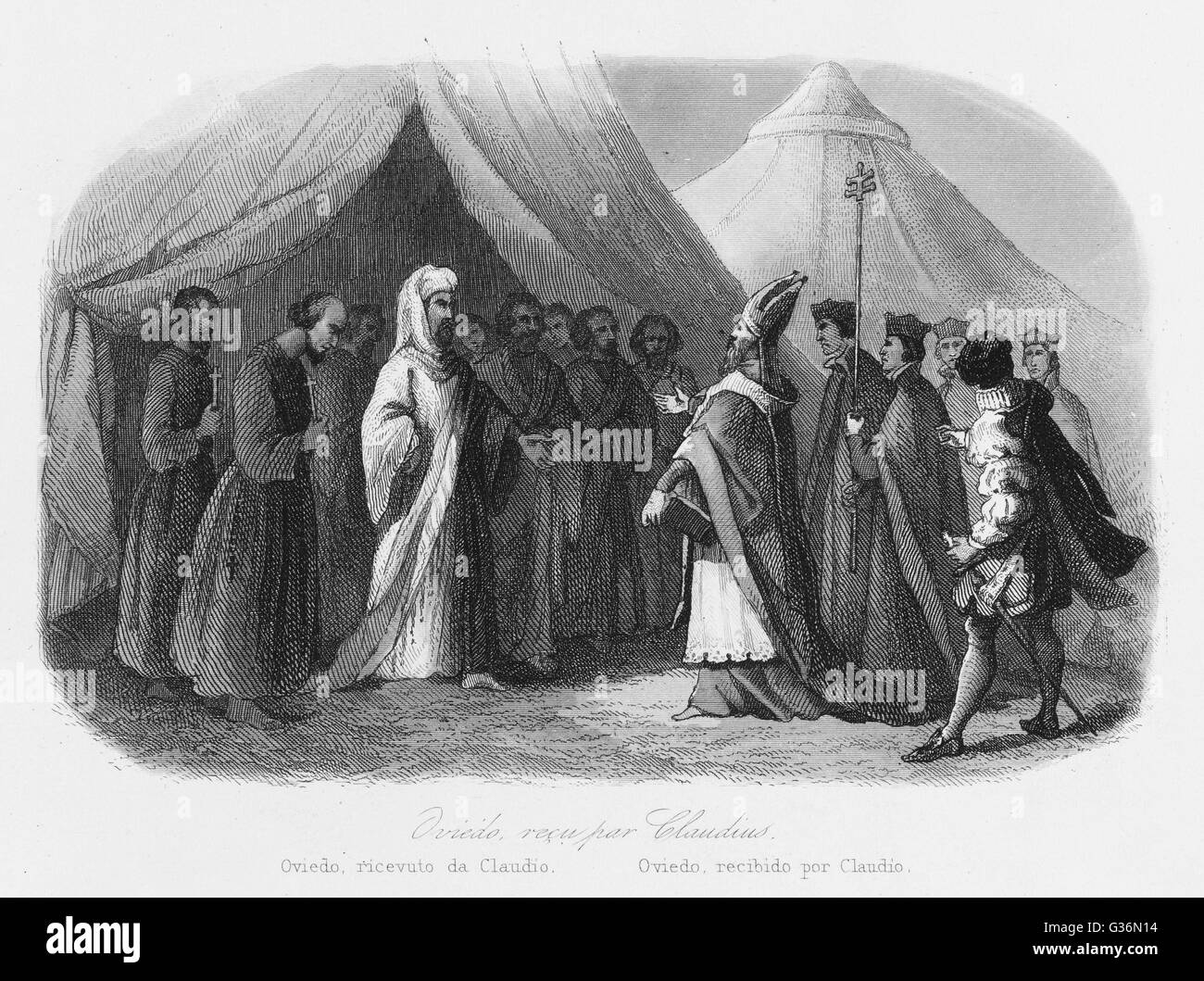 Resistenz gegen den Katholizismus in Athiopien Stockfoto