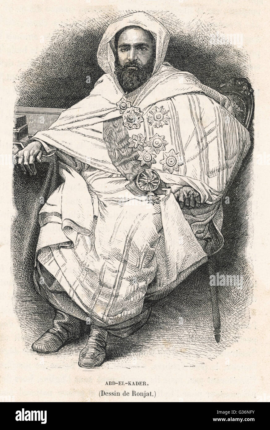 Abd el kader oder abd al qadir Fotos und Bildmaterial in hoher