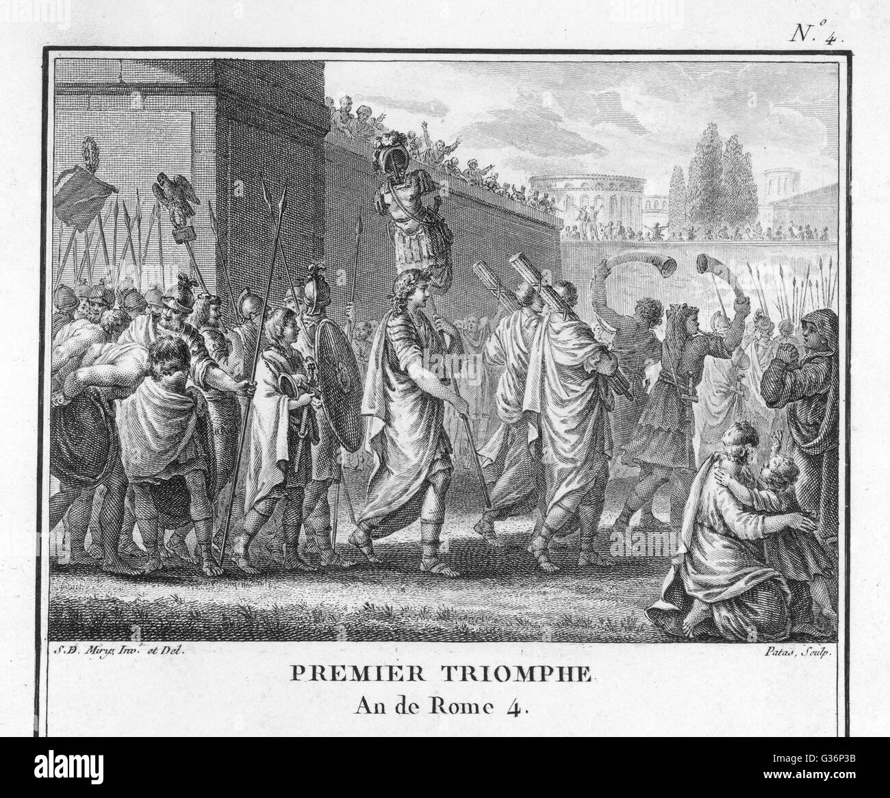 Rom feiert seinen ersten triumph Fotos und Bildmaterial in hoher