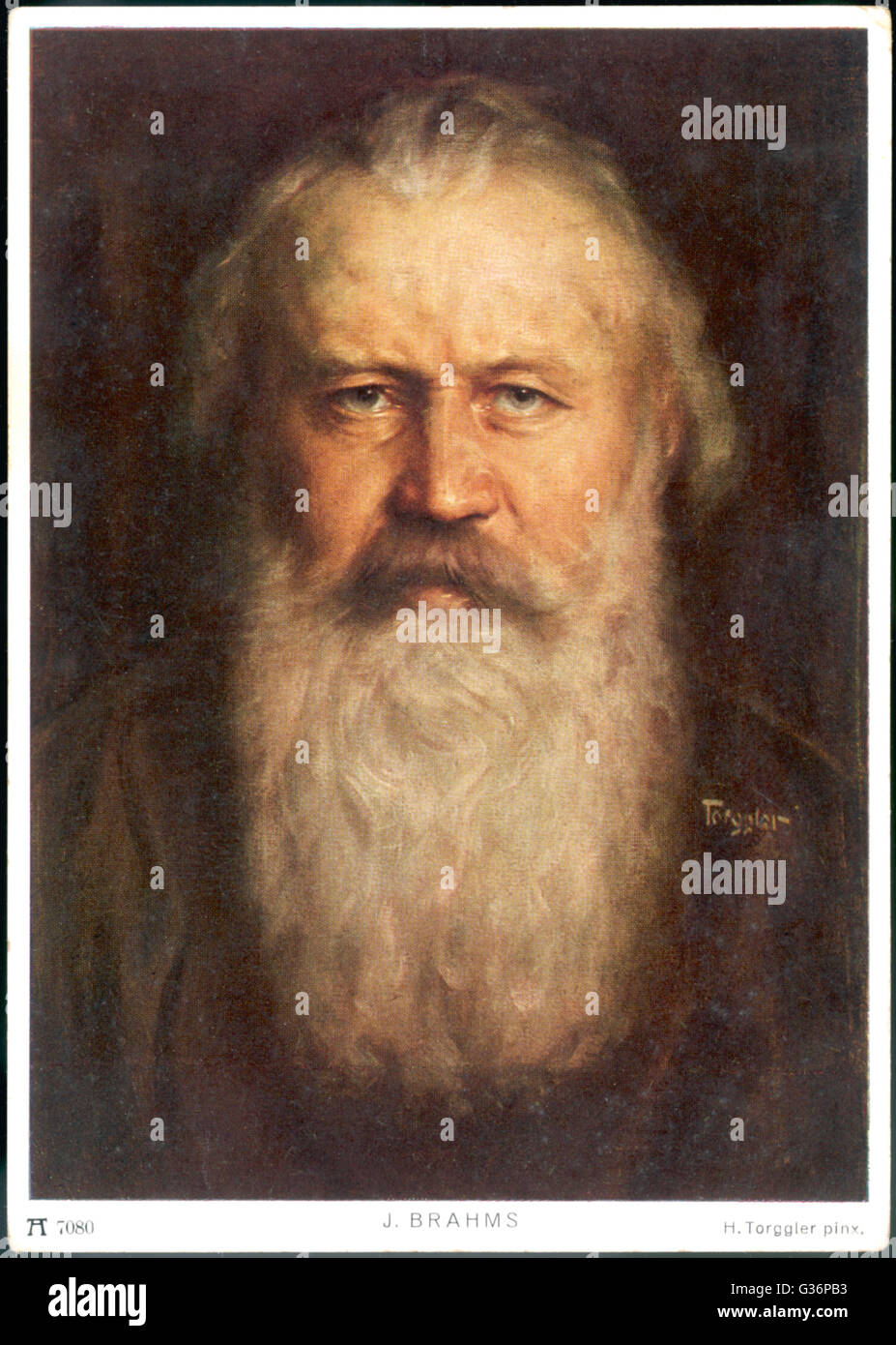 Johannes brahms deutscher pianist komponist Fotos und Bildmaterial in