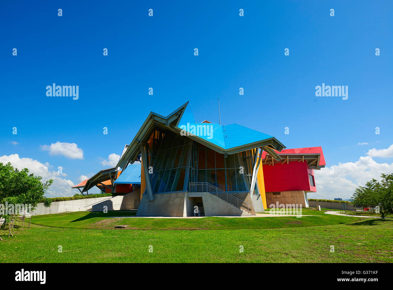 Biodiversität-Museum von Gehry, Mittelamerika, Republik von Panama, Panama-Stadt Stockfoto