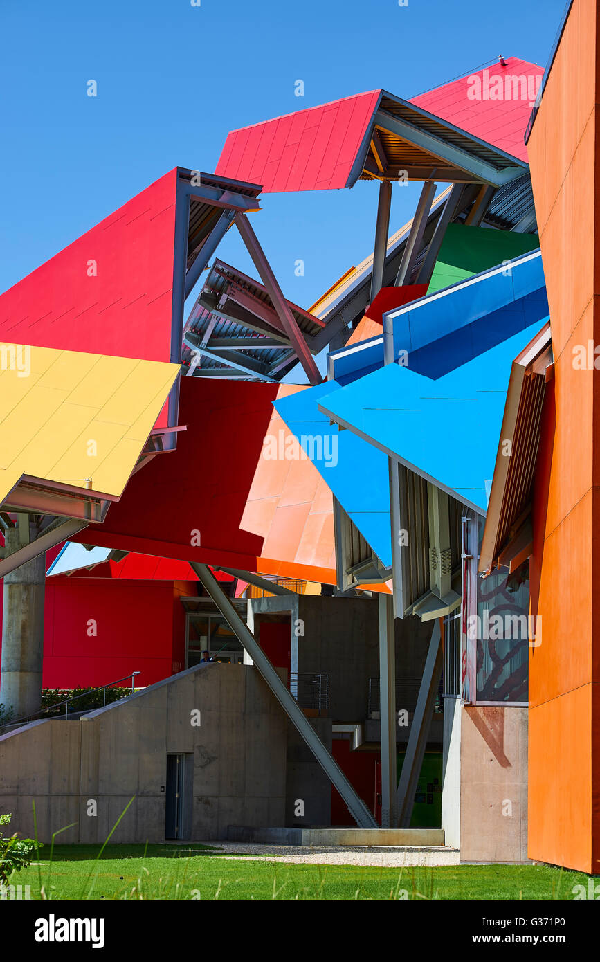 Biodiversität-Museum von Gehry, Mittelamerika, Republik von Panama, Panama-Stadt Stockfoto