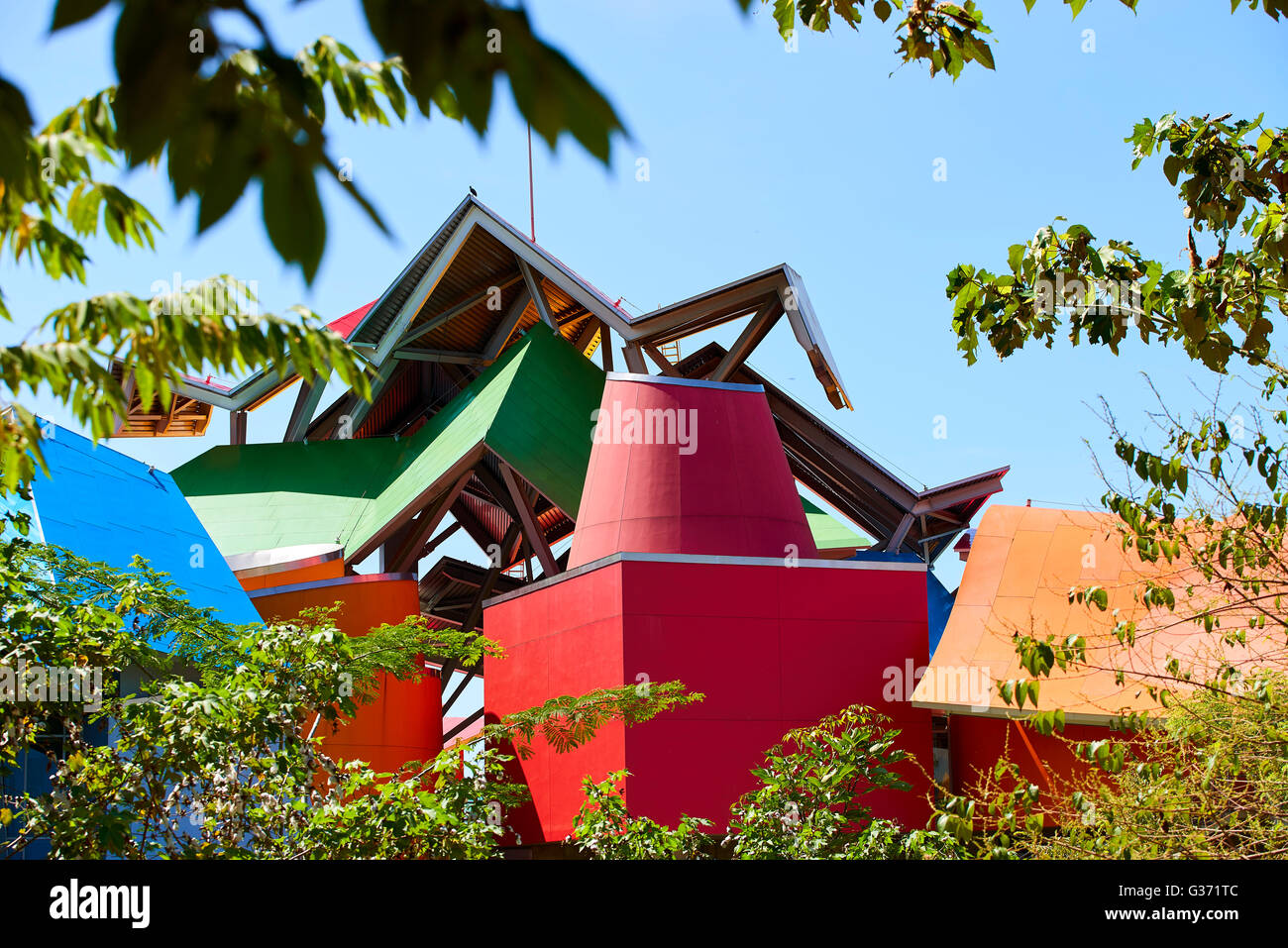 Biodiversität-Museum von Gehry, Mittelamerika, Republik von Panama, Panama-Stadt Stockfoto