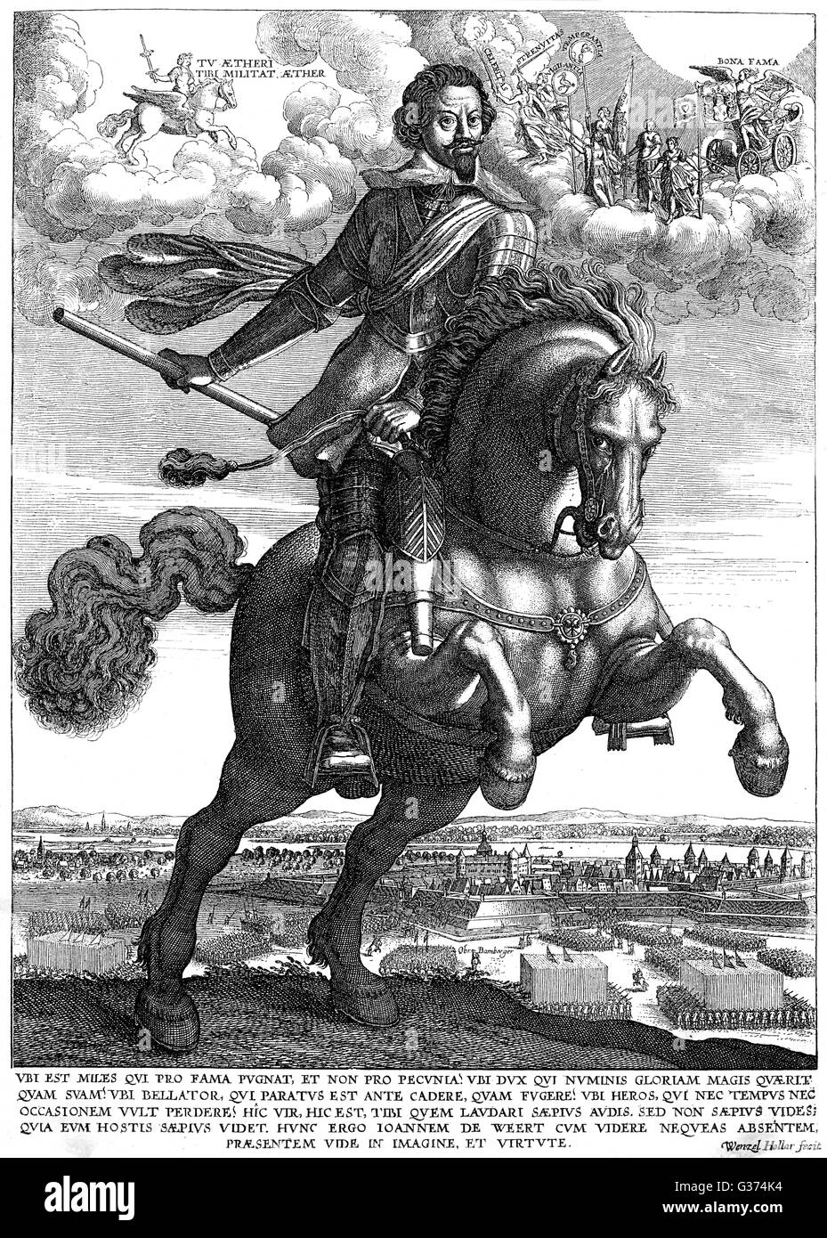 JOHANN VON WERTH - 1 Stockfoto