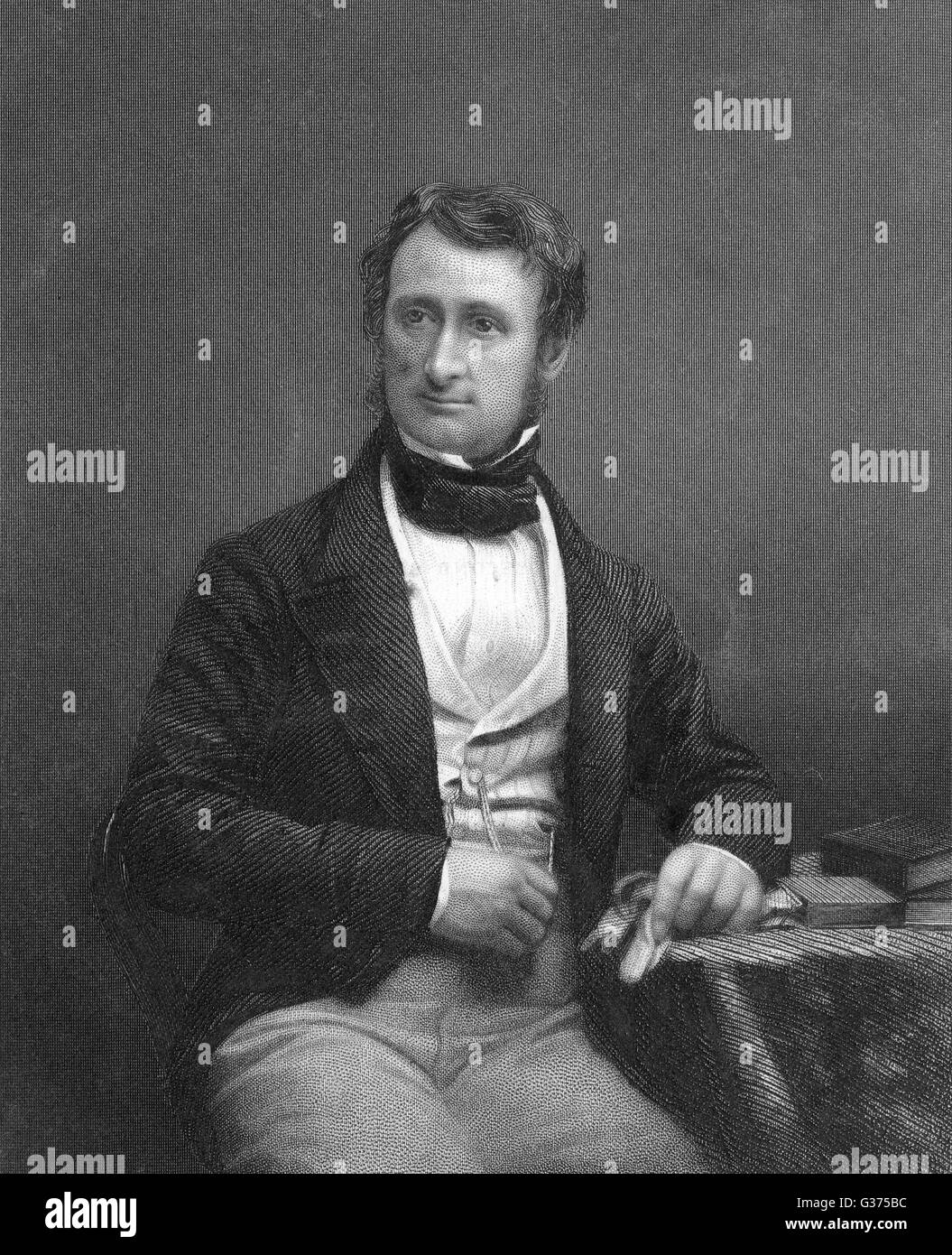 CHARLES ANDERSON PELHAM, 2. Earl of YARBOROUGH Datum: 1809-1862 Stockfoto