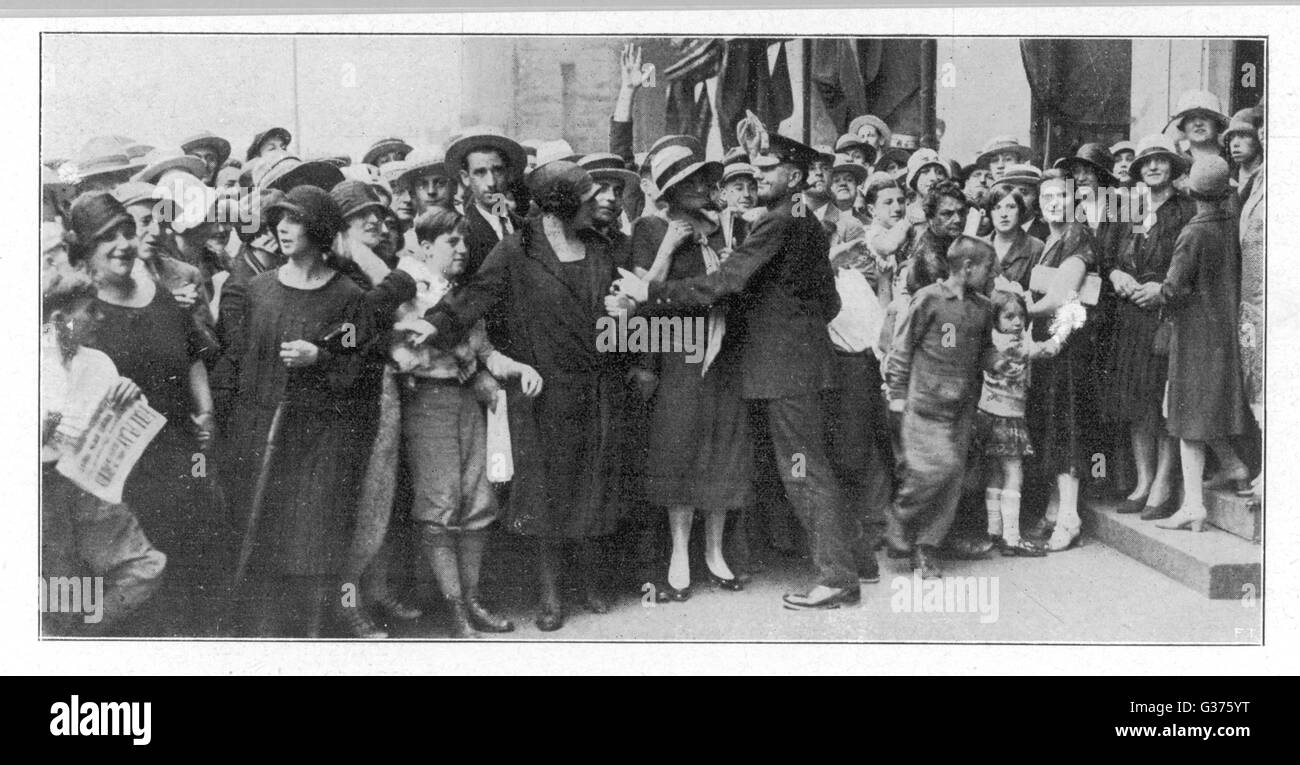 VALENTINO-BEERDIGUNG Stockfoto