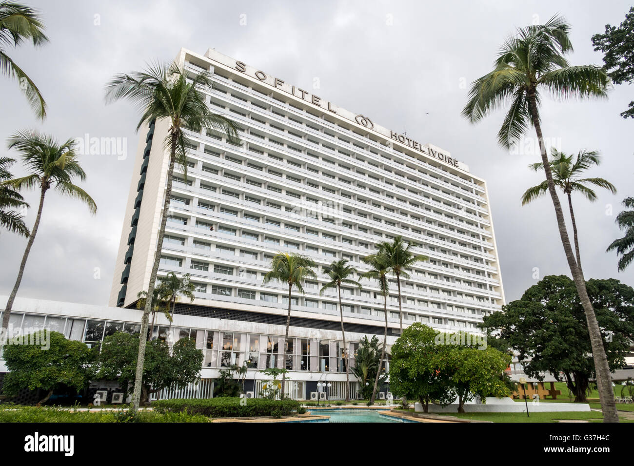 Sofitel Abidjan Hotel Ivoire, Elfenbeinküste, Westafrika Stockfoto
